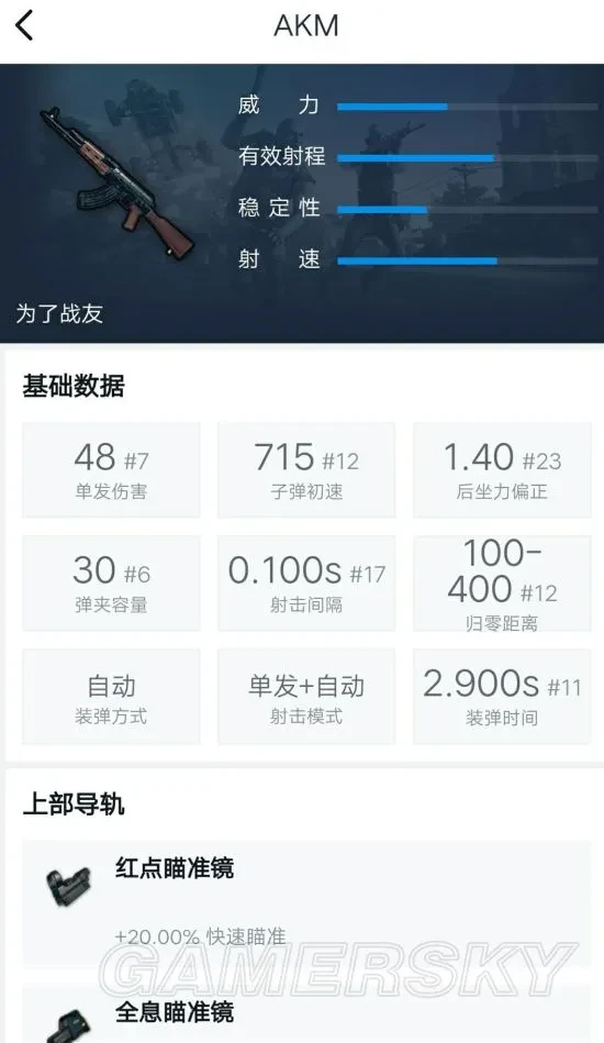 绝地求生新手枪配