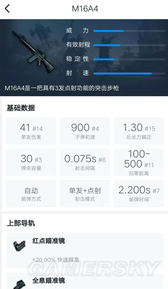 绝地求生新手枪配