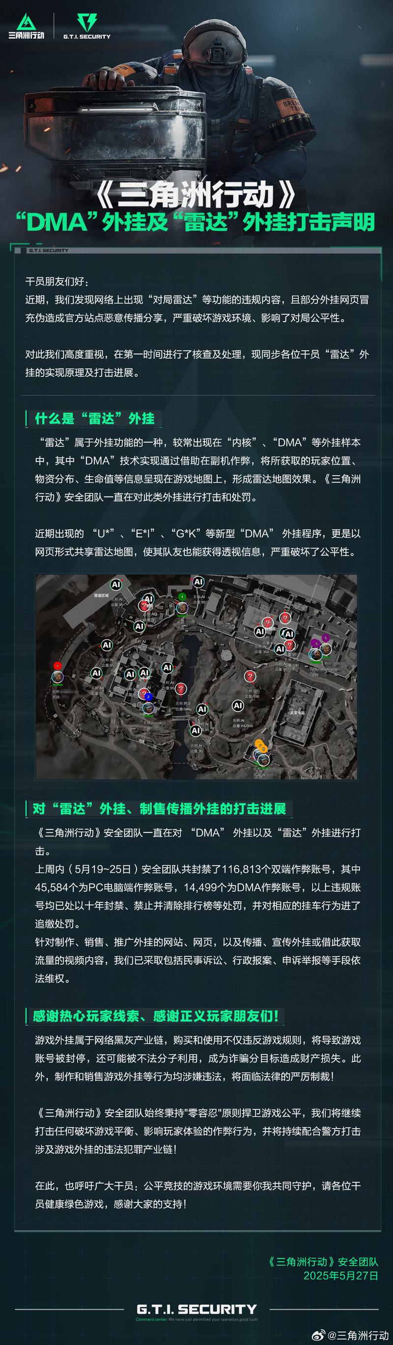 揭秘三角洲行动外挂：透视、自瞄、加速，危害究竟有多大？