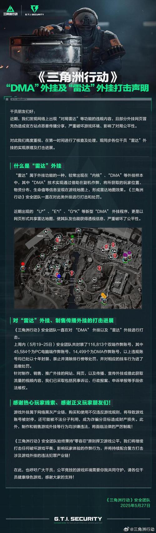 从业者亲述：外挂对三角洲行动等竞技游戏的毁灭性打击